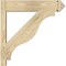 Ekena Millwork Funston Rough Sawn Arts and Crafts Outlooker, Douglas Fir, 6"W x 24"D x 24"H OUT06X24X24FST03RDF - alternate 4